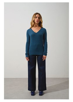 AUTHENTIC CASHMERE Kaszmirowy sweter &quot;Chelsea&quot; w kolorze niebieskim ze sklepu Limango Polska w kategorii Swetry damskie - zdjęcie 187485647