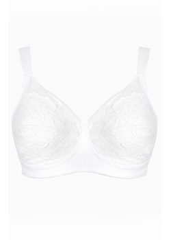 Biustonosz koronkowy miękki biały z szerokimi ramiączkami Pamela Pizzo, Kolor biały, Rozmiar 75D, INFIORE ze sklepu Intymna w kategorii Biustonosze - zdjęcie 187485717
