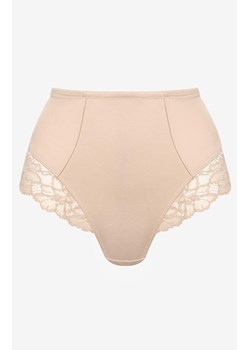 Figi damskie modelujące z wysokim stanem beżowe Perla Pizzo, Kolor beżowy, Rozmiar M, INFIORE ze sklepu Intymna w kategorii Majtki damskie - zdjęcie 187485719