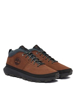 Sneakersy Timberland Winsor Trail Mid Lace TB0A41X7W071 Brązowy ze sklepu eobuwie.pl w kategorii Buty sportowe męskie - zdjęcie 187485865