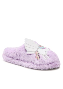 Kapcie Nelli Blu B12041A Fioletowy ze sklepu eobuwie.pl w kategorii Kapcie dziecięce - zdjęcie 187486147