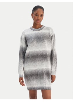Liu Jo Sukienka dzianinowa MF5488 MA14R Szary Regular Fit ze sklepu MODIVO w kategorii Sukienki - zdjęcie 187486226
