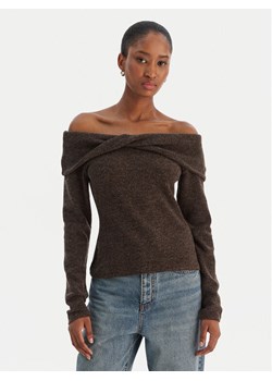 Vero Moda Sweter Kaia 10333298 Brązowy Regular Fit ze sklepu MODIVO w kategorii Swetry damskie - zdjęcie 187486229
