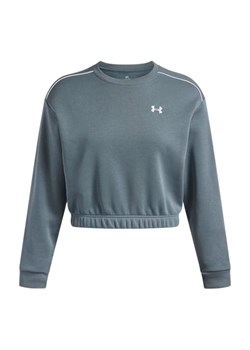 Bluza damska krótka Rival Fleece Piped Crew Under Armour ze sklepu SPORT-SHOP.pl w kategorii Bluzy damskie - zdjęcie 187486985