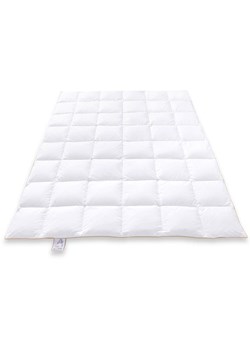 Frau Holle Całoroczna kasetowa kołdra puchowa &quot;Golden goose&quot; w kolorze białym ze sklepu Limango Polska w kategorii Tekstylia - zdjęcie 187487698