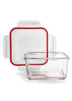 Ibili Pojemniki (2 szt.) w kolorze czerwonym na żywność - 450 ml ze sklepu Limango Polska w kategorii Pojemniki kuchenne - zdjęcie 187487985