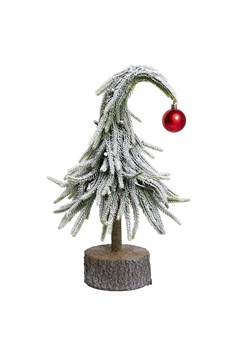 Hollybell Dekoracja LED &quot;Christmas Tree&quot; w kolorze zielono-białym - dł. 36 cm ze sklepu Limango Polska w kategorii Oświetlenie - zdjęcie 187488025
