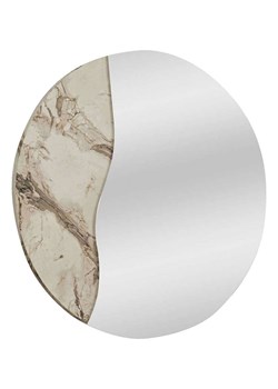 Scandinavia Concept Lustro &quot;Oula&quot; w kolorze beżowym - Ø 60 cm ze sklepu Limango Polska w kategorii Lustra - zdjęcie 187488038