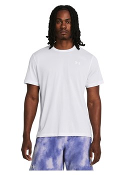 Under Armour Koszulka &quot;Launch&quot; w kolorze białym do biegania ze sklepu Limango Polska w kategorii T-shirty męskie - zdjęcie 187488109