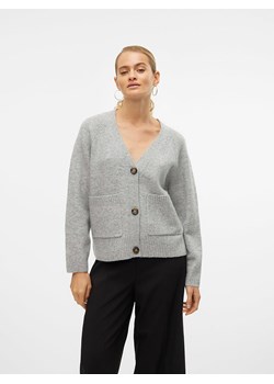 Vero Moda Kardigan w kolorze szarym ze sklepu Limango Polska w kategorii Swetry damskie - zdjęcie 187488267