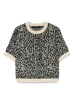 Vero Moda Sweter w kolorze beżowo-czarnym ze sklepu Limango Polska w kategorii Swetry damskie - zdjęcie 187488399