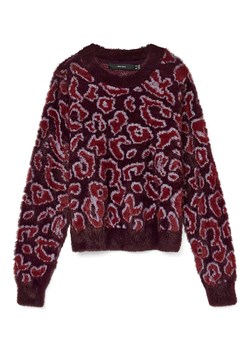Vero Moda Sweter w kolorze bordowym ze sklepu Limango Polska w kategorii Swetry damskie - zdjęcie 187488569