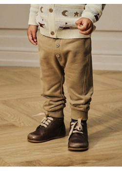 Lil Atelier Spodnie "London" w kolorze khaki ze sklepu Limango Polska w kategorii Spodnie i półśpiochy - zdjęcie 187488935