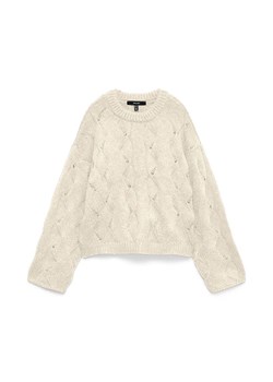 Vero Moda Sweter w kolorze kremowym ze sklepu Limango Polska w kategorii Swetry damskie - zdjęcie 187489028