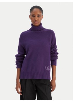 Liu Jo Golf MF5445 MS76L Fioletowy Regular Fit ze sklepu MODIVO w kategorii Swetry damskie - zdjęcie 187489199
