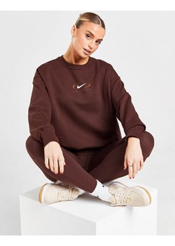 NIKE BLUZA NSW PHNX FLC OS CREW PRNT SW ze sklepu JD Sports  w kategorii Bluzy ciążowe - zdjęcie 187489399