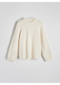 Reserved - Sweter z wełną z alpaki - złamana biel ze sklepu Reserved w kategorii Swetry damskie - zdjęcie 187489728