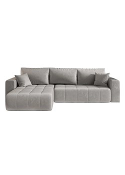 Jasnoszary nowoczesny narożnik rozkładany M2-R31 ze sklepu Edinos.pl w kategorii Narożniki - zdjęcie 187491199