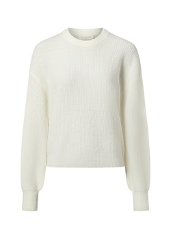 Msch Copenhagen Damski sweter z dzianiny z zawartością alpaki - MSCHGustel Hope Kobiety écru jednolity ze sklepu vangraaf w kategorii Swetry damskie - zdjęcie 187491658