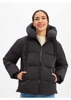 Msch Copenhagen Damska kurtka pikowana - MSCHPavinaria Kobiety Sztuczne włókno czarny jednolity ze sklepu vangraaf w kategorii Kurtki damskie - zdjęcie 187491755