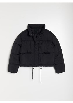 Sinsay - Pikowana kurtka puffer - czarny ze sklepu Sinsay w kategorii Kurtki damskie - zdjęcie 187492026