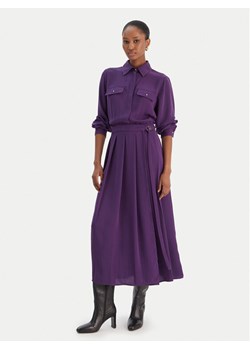Liu Jo Sukienka koszulowa MF5145 T4241 Fioletowy Regular Fit ze sklepu MODIVO w kategorii Sukienki - zdjęcie 187492086