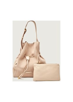 GIANNI CHIARINI Torebka na ramię + saszetka SIENNA | zamsz ze sklepu Gomez Fashion Store w kategorii Torebki worki - zdjęcie 187492278