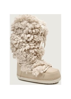 INUIKII Śniegowce MOUNTAIN TEDDY HIGH | shearling ze sklepu Gomez Fashion Store w kategorii Śniegowce damskie - zdjęcie 187492298