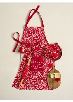Sinsay - Fartuch z motywem świątecznym - czerwony ze sklepu Sinsay w kategorii Fartuchy kuchenne - zdjęcie 187493046