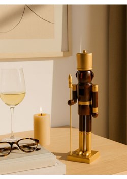 Sinsay - Dekoracja świąteczna w kształcie dziadka do orzechów - brązowy ze sklepu Sinsay w kategorii Dekoracje bożonarodzeniowe - zdjęcie 187493817