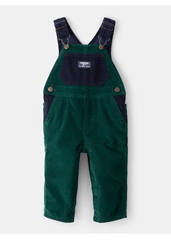 OshKosh Ogrodniczki w kolorze granatowo-zielonym ze sklepu Limango Polska w kategorii Spodnie i półśpiochy - zdjęcie 187494537