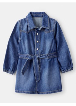 OshKosh Sukienka dżinsowa w kolorze niebieskim ze sklepu Limango Polska w kategorii Sukienki dziewczęce - zdjęcie 187494549