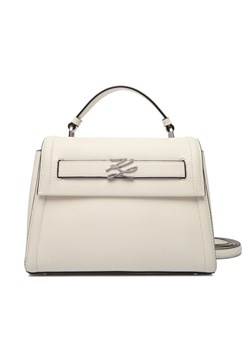 Torebka KARL LAGERFELD B1W30278 Biały ze sklepu eobuwie.pl w kategorii Kuferki - zdjęcie 187494647