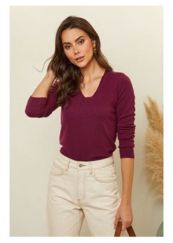 Soft Cashmere Sweter w kolorze fioletowym ze sklepu Limango Polska w kategorii Swetry damskie - zdjęcie 187495018