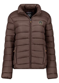 Geographical Norway Kurtka pikowana &quot;Atikamap&quot; w kolorze ciemnobrązowym ze sklepu Limango Polska w kategorii Kurtki damskie - zdjęcie 187495165
