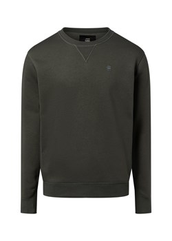 G-Star RAW Bluza męska Mężczyźni Bawełna khaki jednolity ze sklepu vangraaf w kategorii Bluzy męskie - zdjęcie 187496408