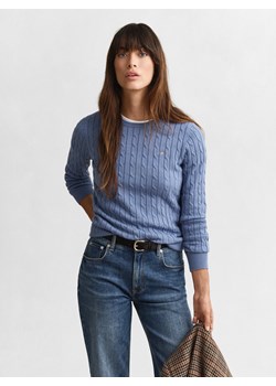 Gant Sweter damski Kobiety Bawełna różowy wypukły wzór tkaniny ze sklepu vangraaf w kategorii Swetry damskie - zdjęcie 187496439