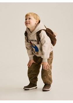 Reserved - Spodnie sztruksowe - brązowy ze sklepu Reserved w kategorii Spodnie chłopięce - zdjęcie 187496557