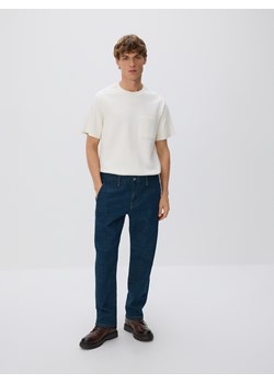 Reserved - Jeansy straight fit - niebieski ze sklepu Reserved w kategorii Jeansy męskie - zdjęcie 187496706