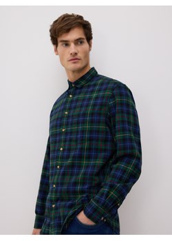 Reserved - Koszula regular fit w kratę - wielobarwny ze sklepu Reserved w kategorii Koszule męskie - zdjęcie 187496959