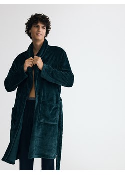 Reserved - Szlafrok z paskiem - morski ze sklepu Reserved w kategorii Szlafroki męskie - zdjęcie 187497465