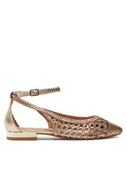 Baleriny Gioseppo Dell 62109-P Złoty ze sklepu eobuwie.pl w kategorii Balerinki - zdjęcie 187497938