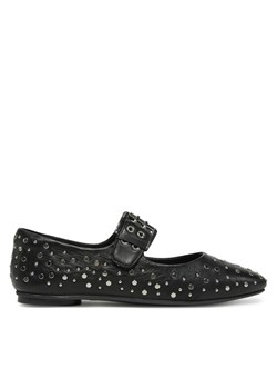 Baleriny Bronx Next-Wagon 66584-D Czarny ze sklepu eobuwie.pl w kategorii Balerinki - zdjęcie 187497959