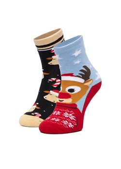 Jenny Fairy Skarpety długie 4WB-005-AW23 (2-pack) Kolorowy ze sklepu MODIVO w kategorii Skarpetki damskie - zdjęcie 187498236