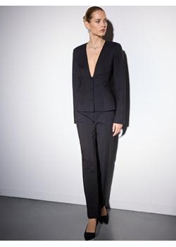 Mohito - Eleganckie spodnie - czarny ze sklepu Mohito w kategorii Spodnie damskie - zdjęcie 187498267