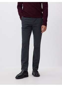 Reserved - Spodnie chino slim fit - ciemnoszary ze sklepu Reserved w kategorii Spodnie męskie - zdjęcie 187499087