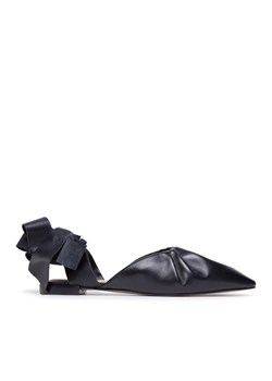 QUAZI Baleriny QZ-49-06-001079 Czarny ze sklepu MODIVO w kategorii Balerinki - zdjęcie 187499189