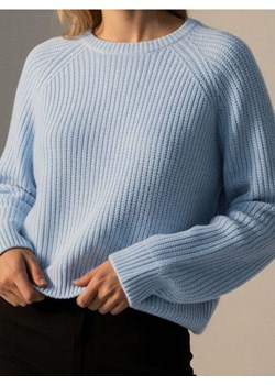 Sinsay - Sweter w paski - błękitny ze sklepu Sinsay w kategorii Swetry damskie - zdjęcie 187500419