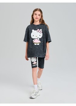 Sinsay - Krótkie legginsy Hello Kitty - czarny ze sklepu Sinsay w kategorii Spodnie dziewczęce - zdjęcie 187500436