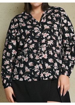 Sinsay - Wiskozowa koszula w kwiaty - wielobarwny ze sklepu Sinsay w kategorii Koszule damskie - zdjęcie 187500449